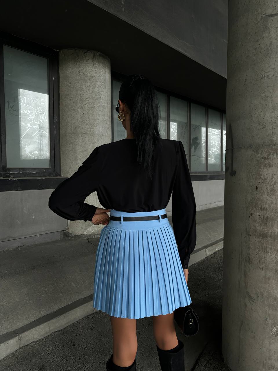 Baby Blue Skort