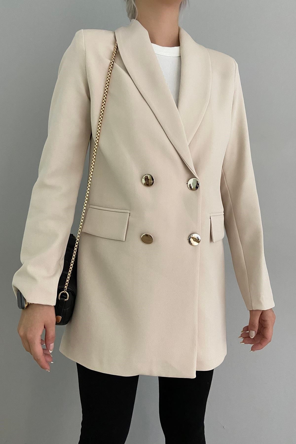 Beige Blazer