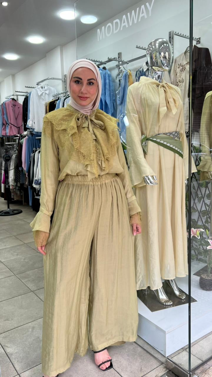 Elegant Dentelle Pastel Mint Set