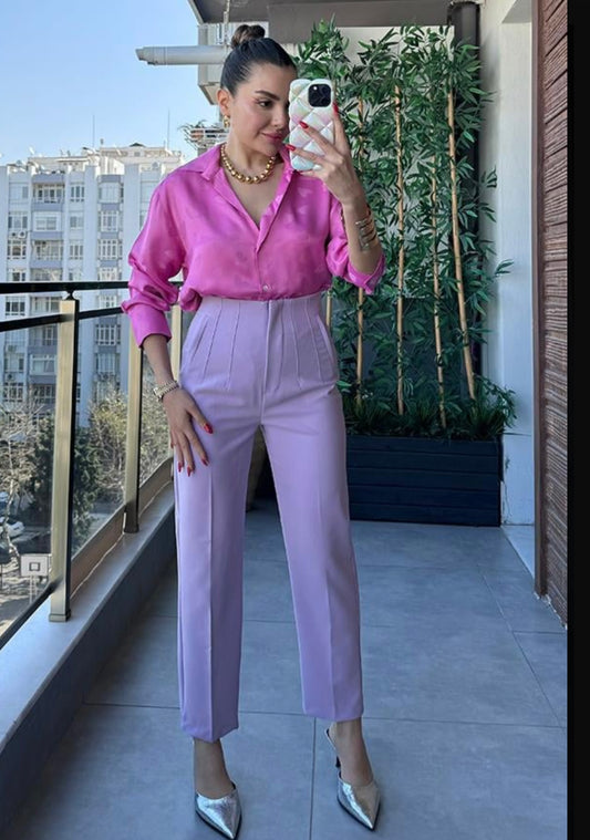 Lilac pants