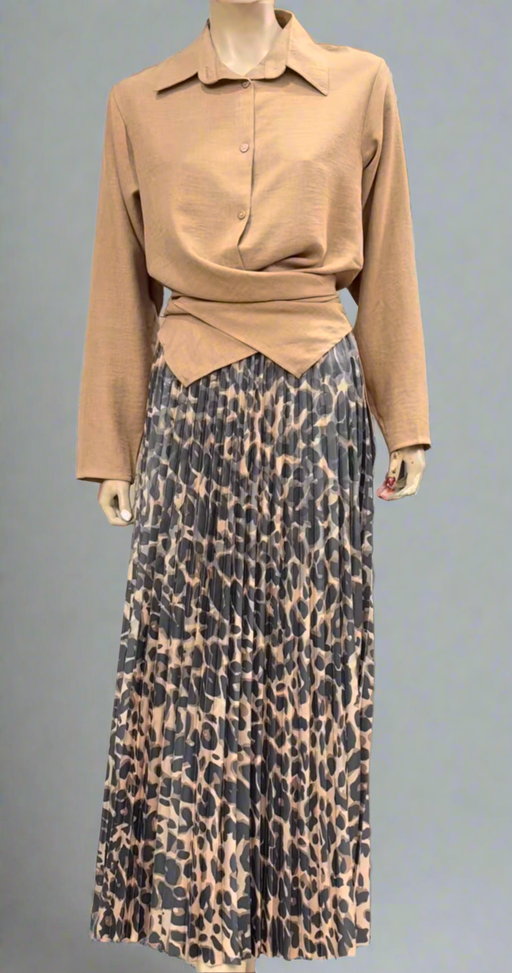 Tigger Plisse Skirt