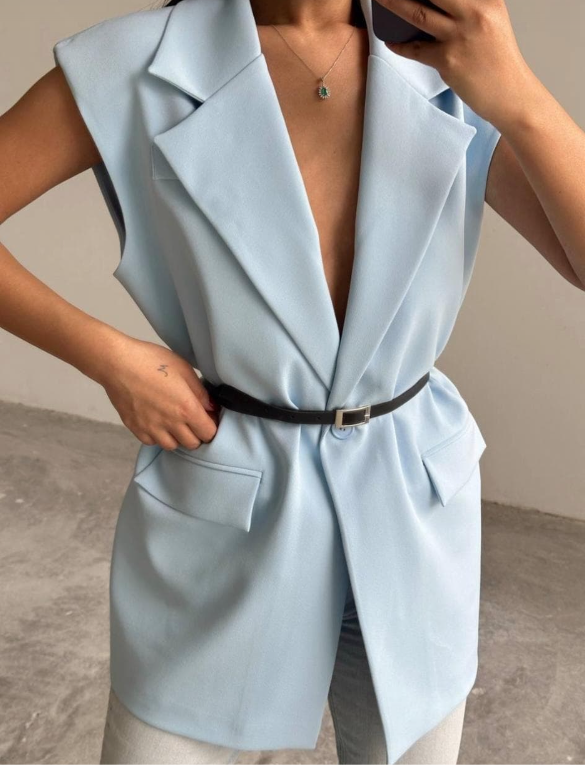 Blue Vest