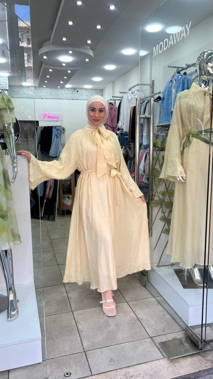 Pastel Yellow Dress