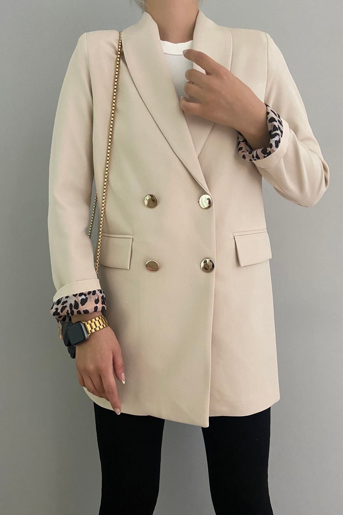 Beige Blazer