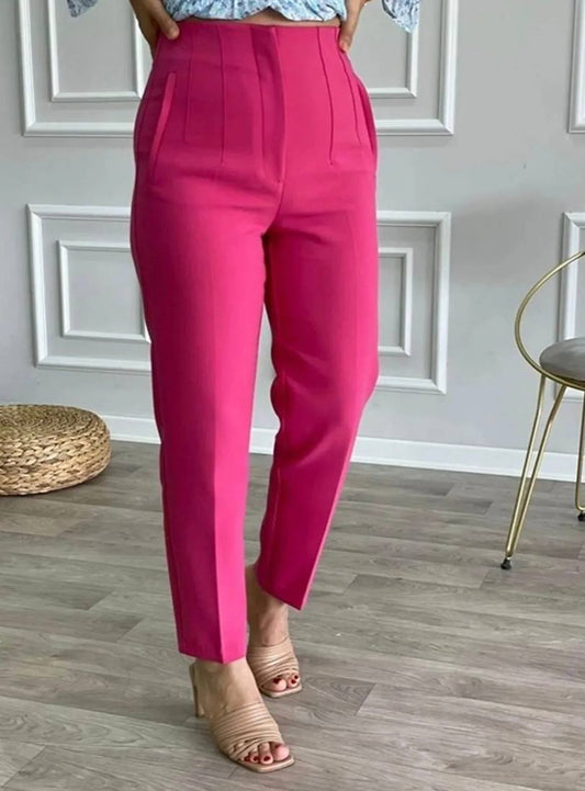 Fushia pants