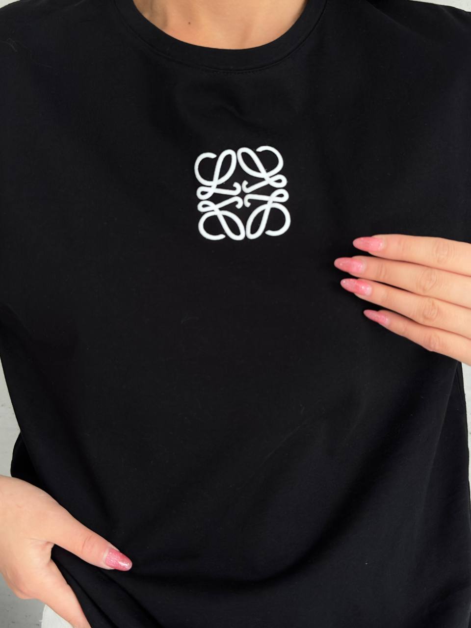 Trendy T-shirt -black
