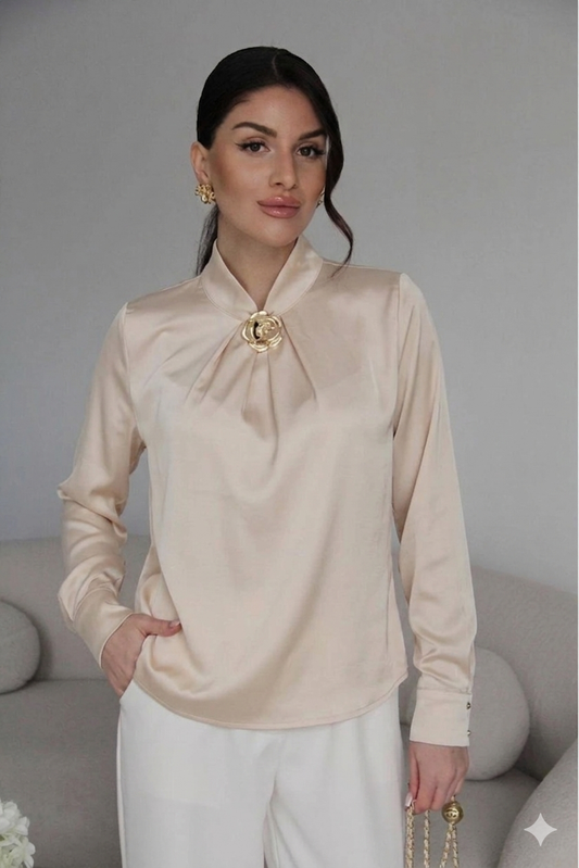 Classy Beige Top