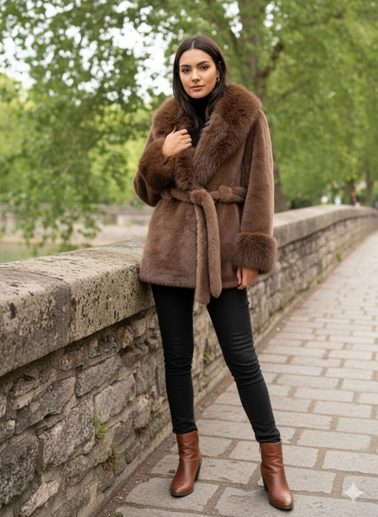 Brown Fur Coat