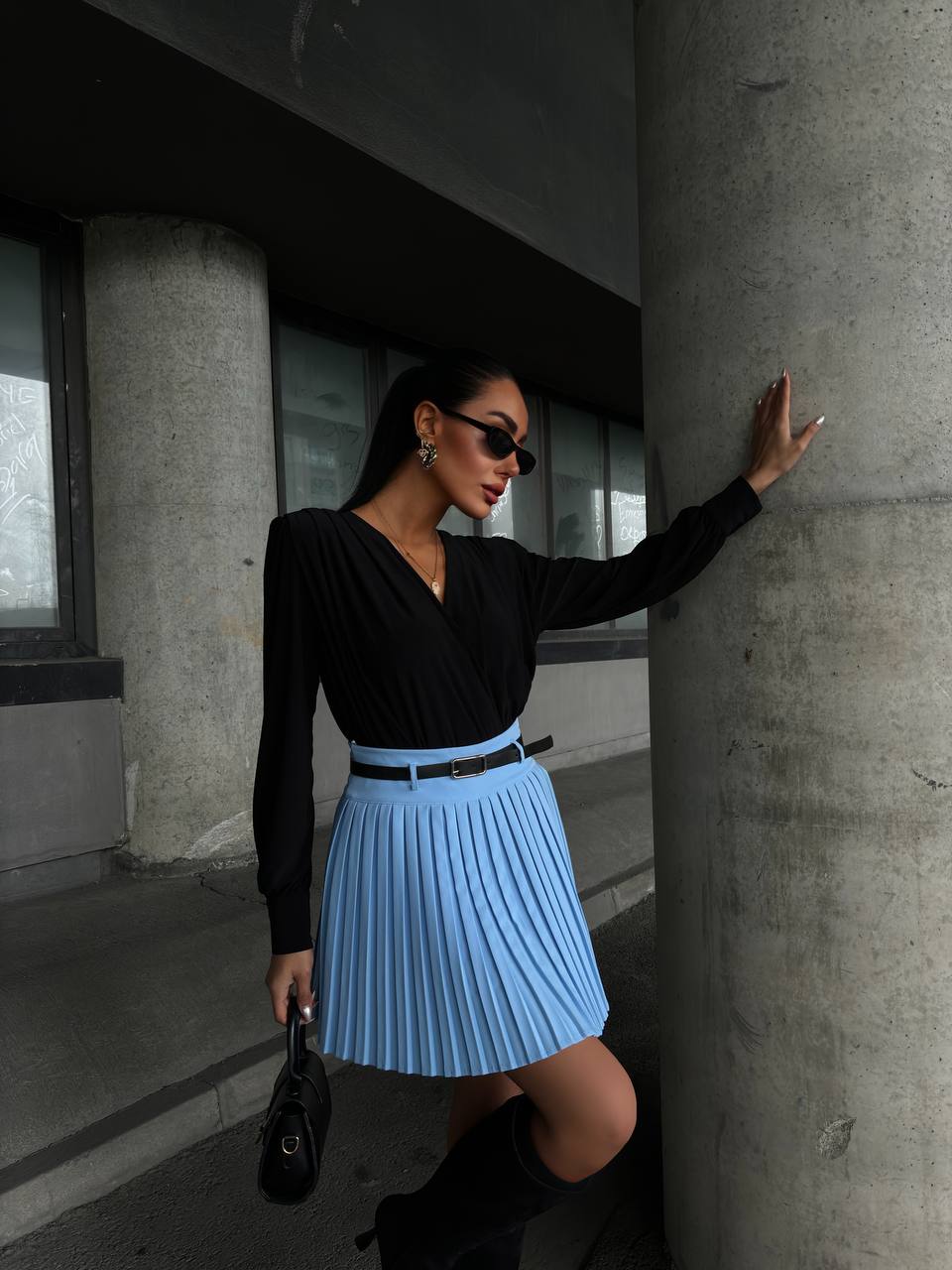 Baby Blue Skort