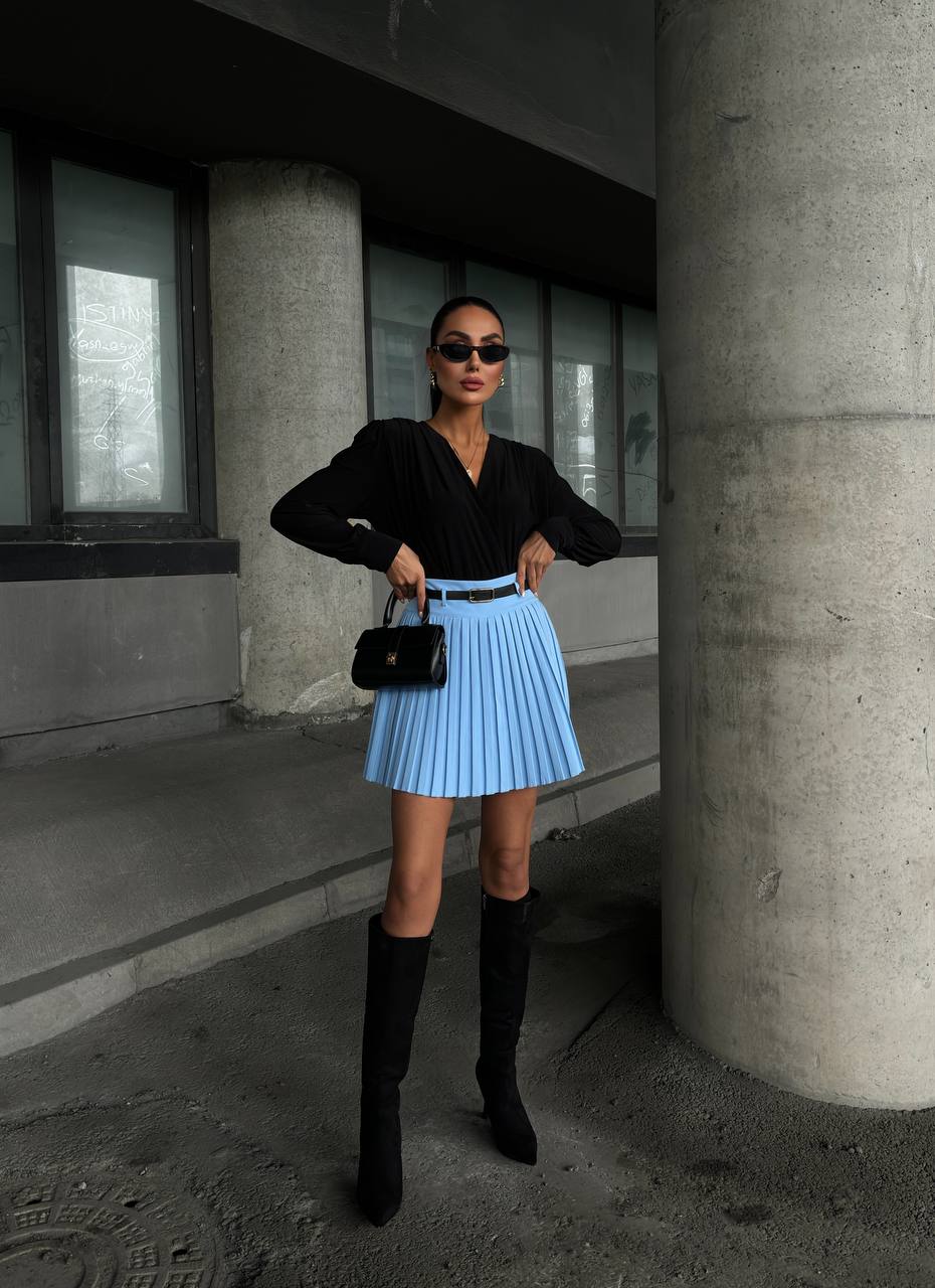 Baby Blue Skort