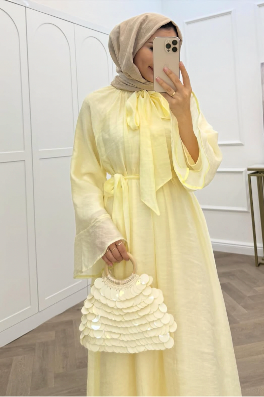 Pastel Yellow Dress