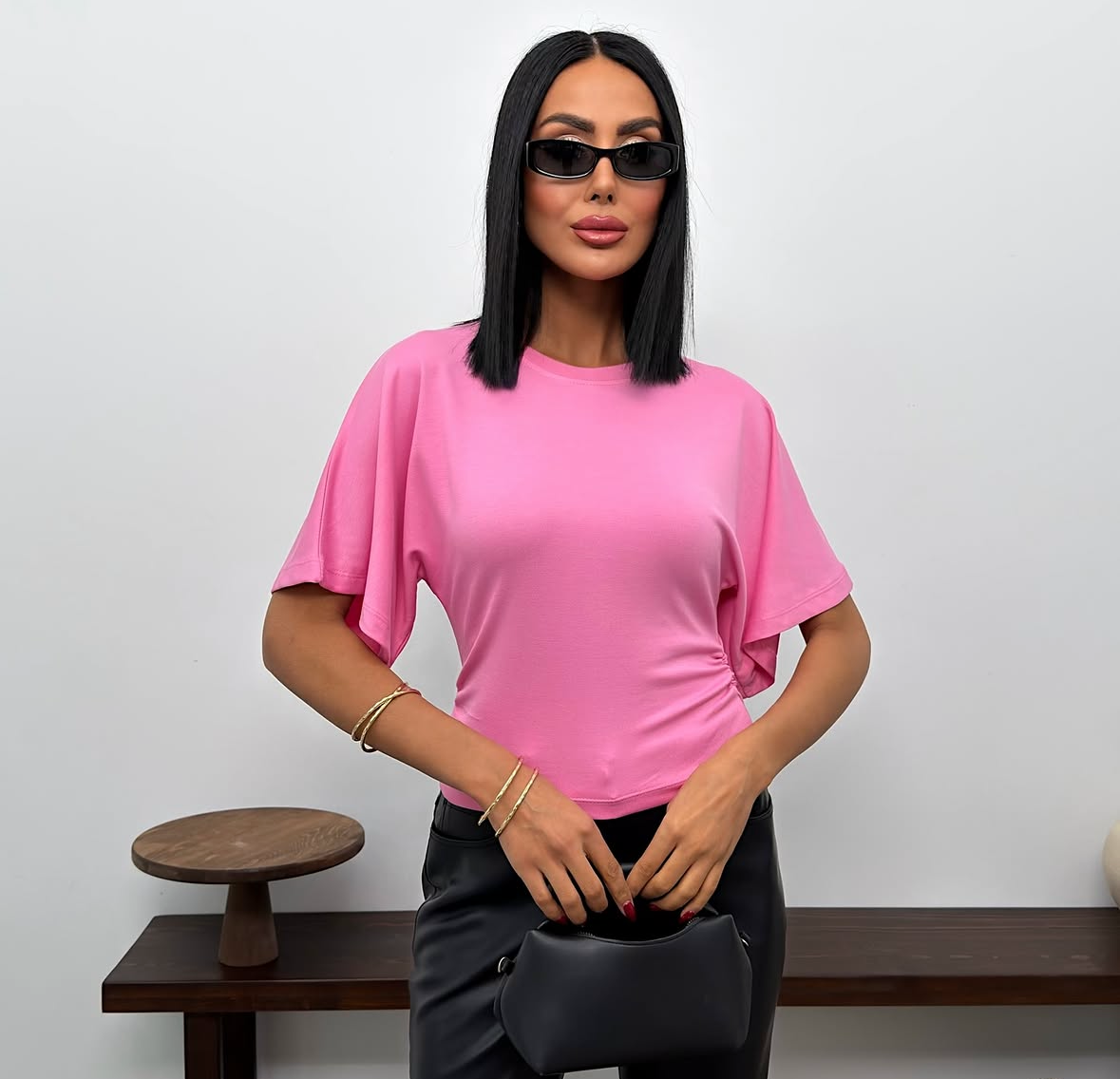 Pink top