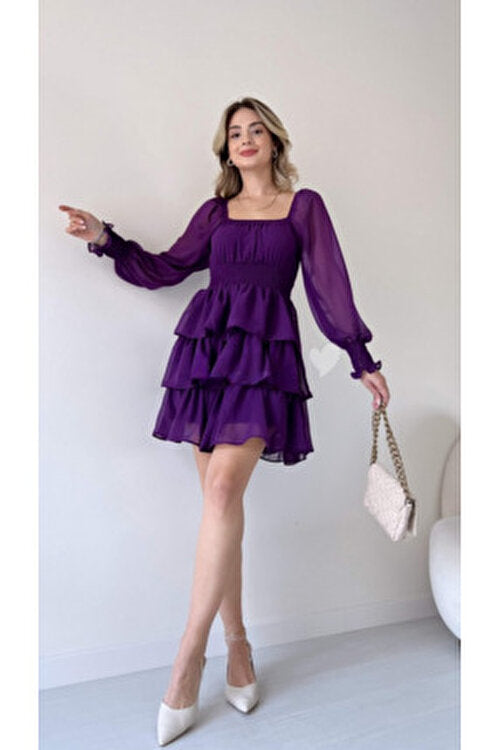 Purple Marley Dress