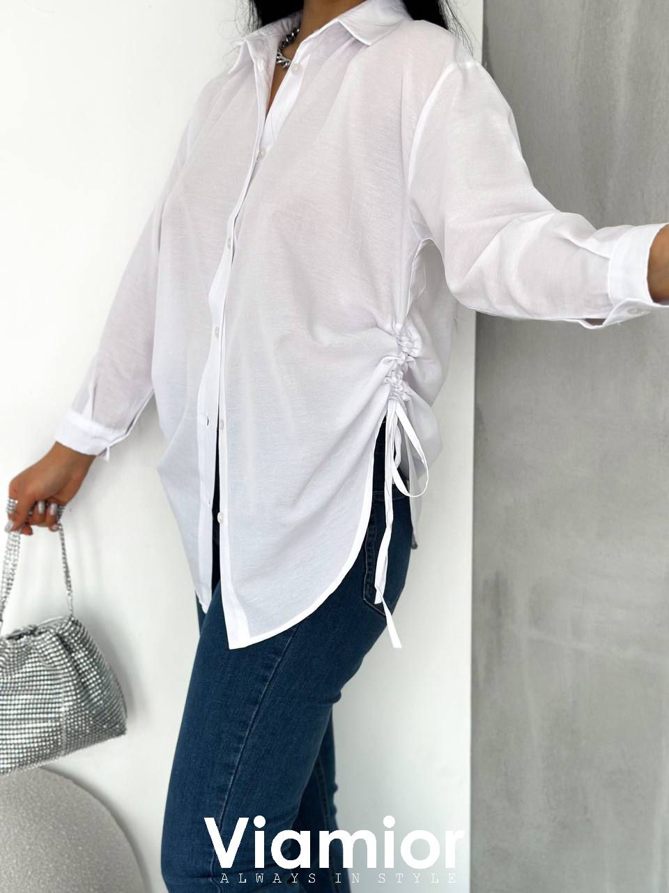 White Casual Chemise